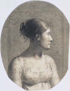 Constance Marie Charpentier autoportrait