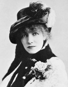 Sarah Bernhardt portrait